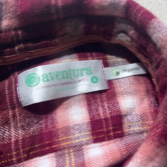 Aventura Clothing Plaid Organic Cotton Flannel Button Down Shirt - Picture 7 of 11